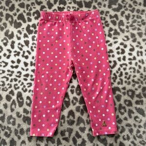 babyGap Polka Dot Leggings in Pink Size 12-18 months infant